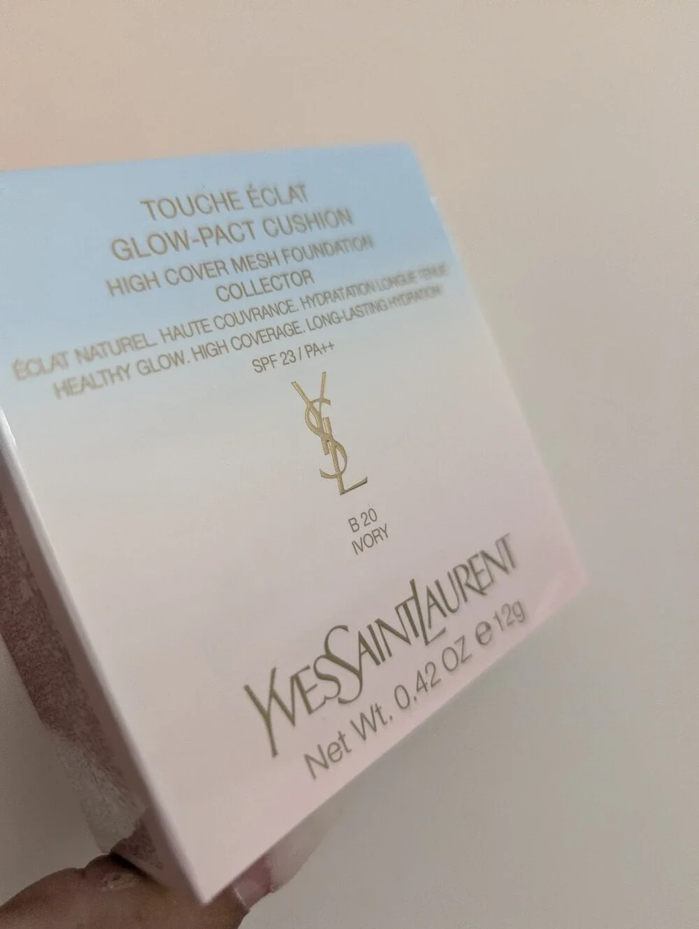 Yves Saint Laurent Cushion Foundation Compact — Pink & Blue Ombré Collector